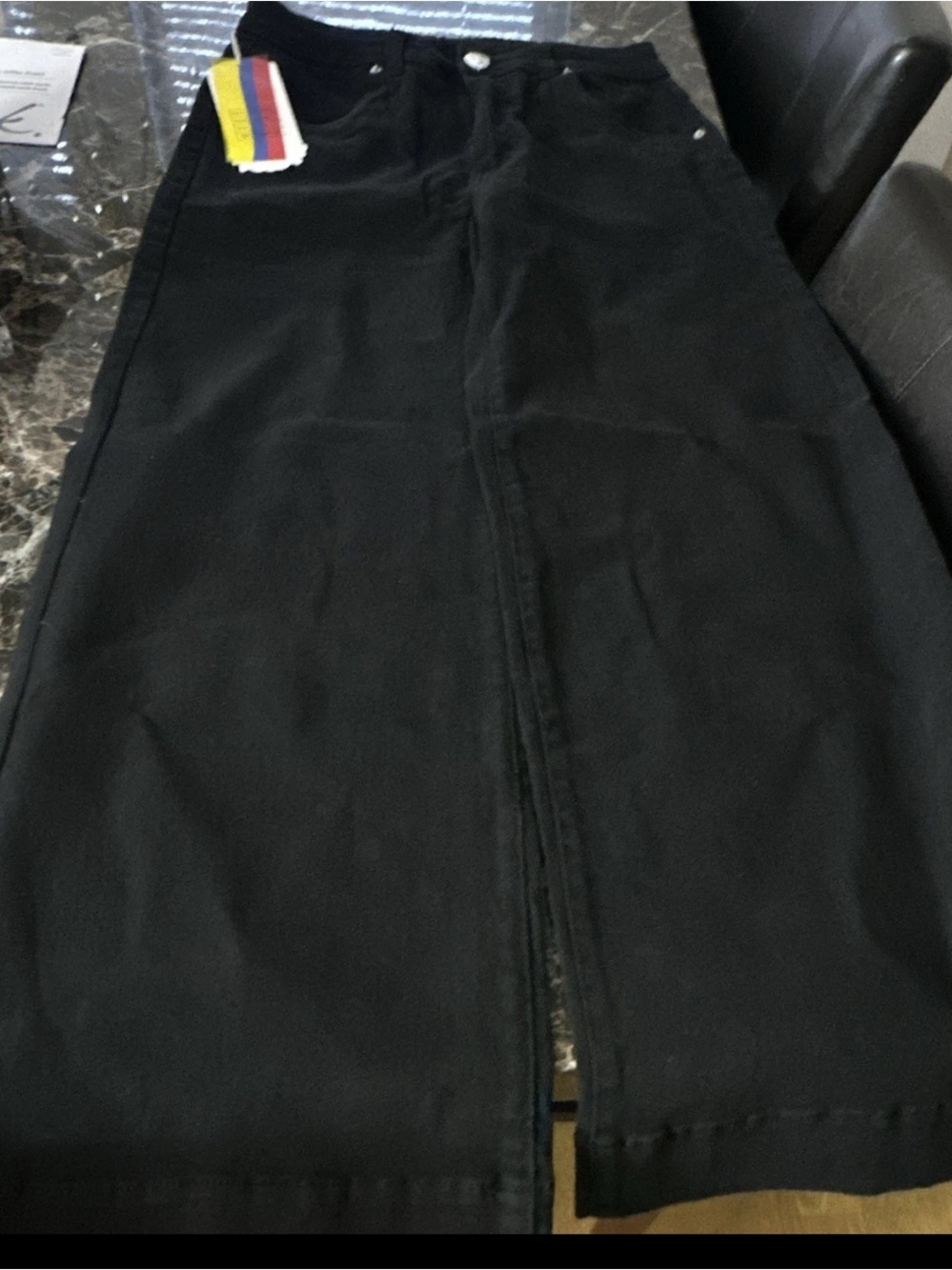 Women Black Straight-Leg Jeans